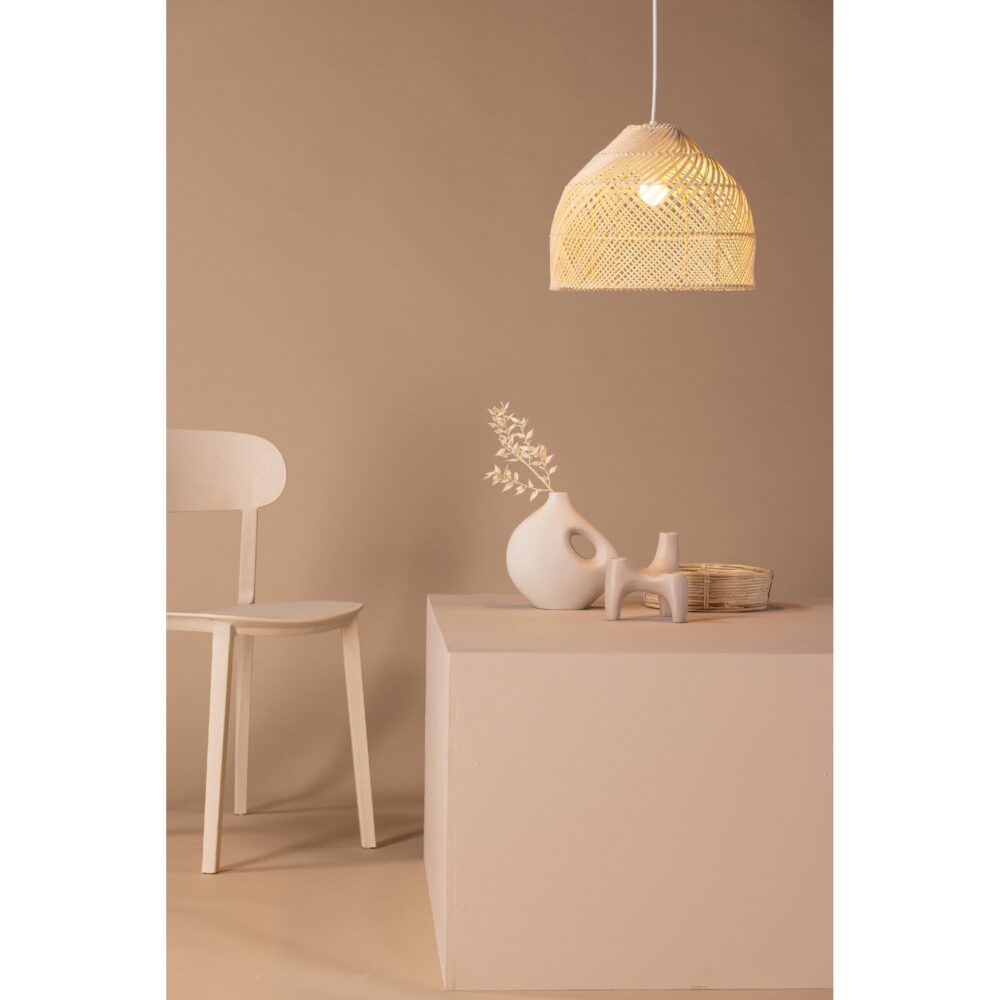 rotan rieten hanglamp Edena afbeelding 4