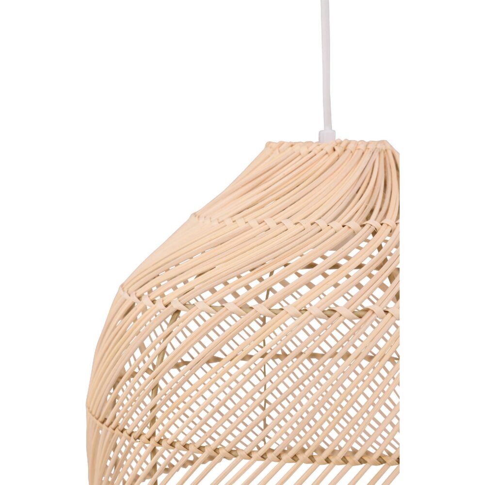 rotan rieten hanglamp Edena afbeelding 2
