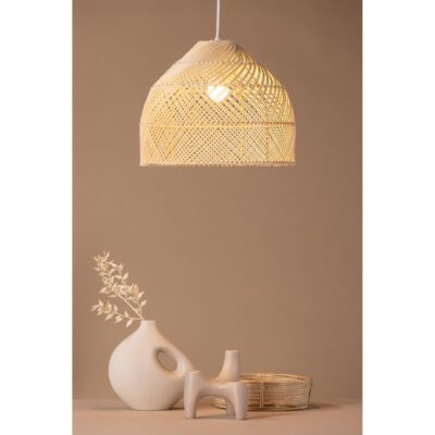 rotan rieten hanglamp Edena afbeelding 5