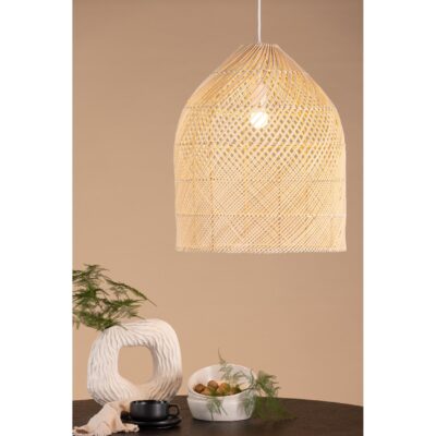 Edena rotan rieten hanglamp afbeelding 5