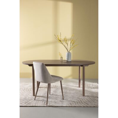 rechthoekige eettafel 180x90 bruin afbeelding 7