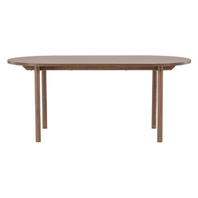 rechthoekige eettafel 180x90 bruin afbeelding 1