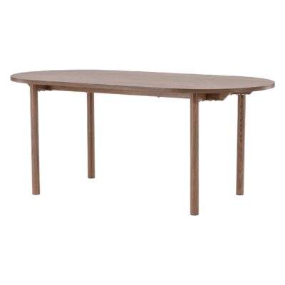 rechthoekige eettafel 180x90 bruin afbeelding 2