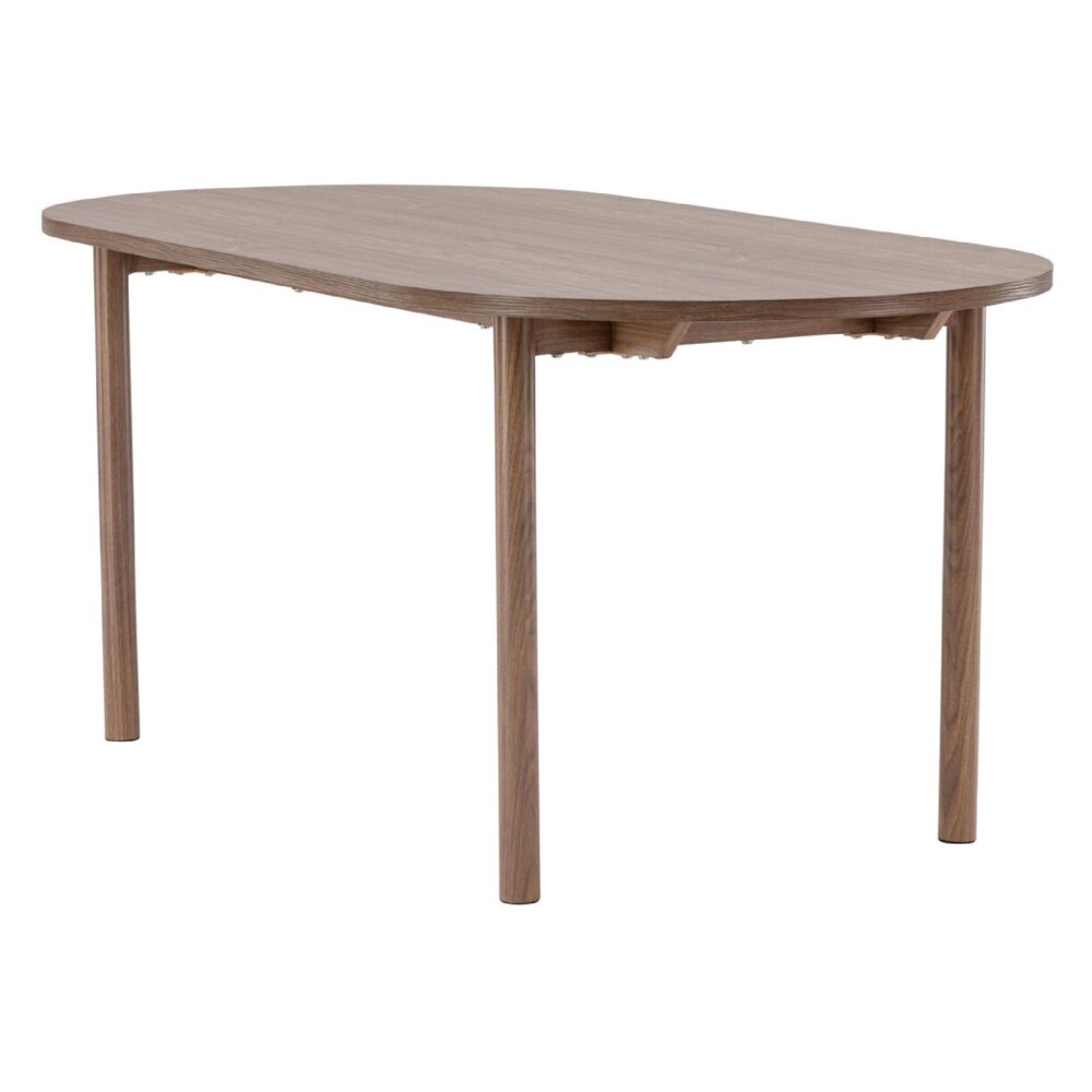 rechthoekige eettafel 180x90 bruin afbeelding 3