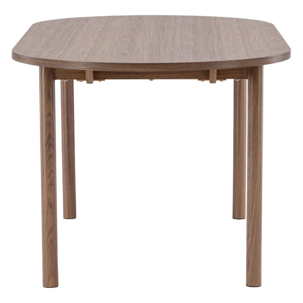 rechthoekige eettafel 180x90 bruin afbeelding 4