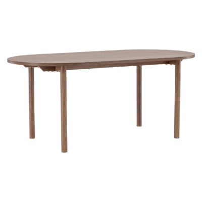 rechthoekige eettafel 180x90 bruin afbeelding 6