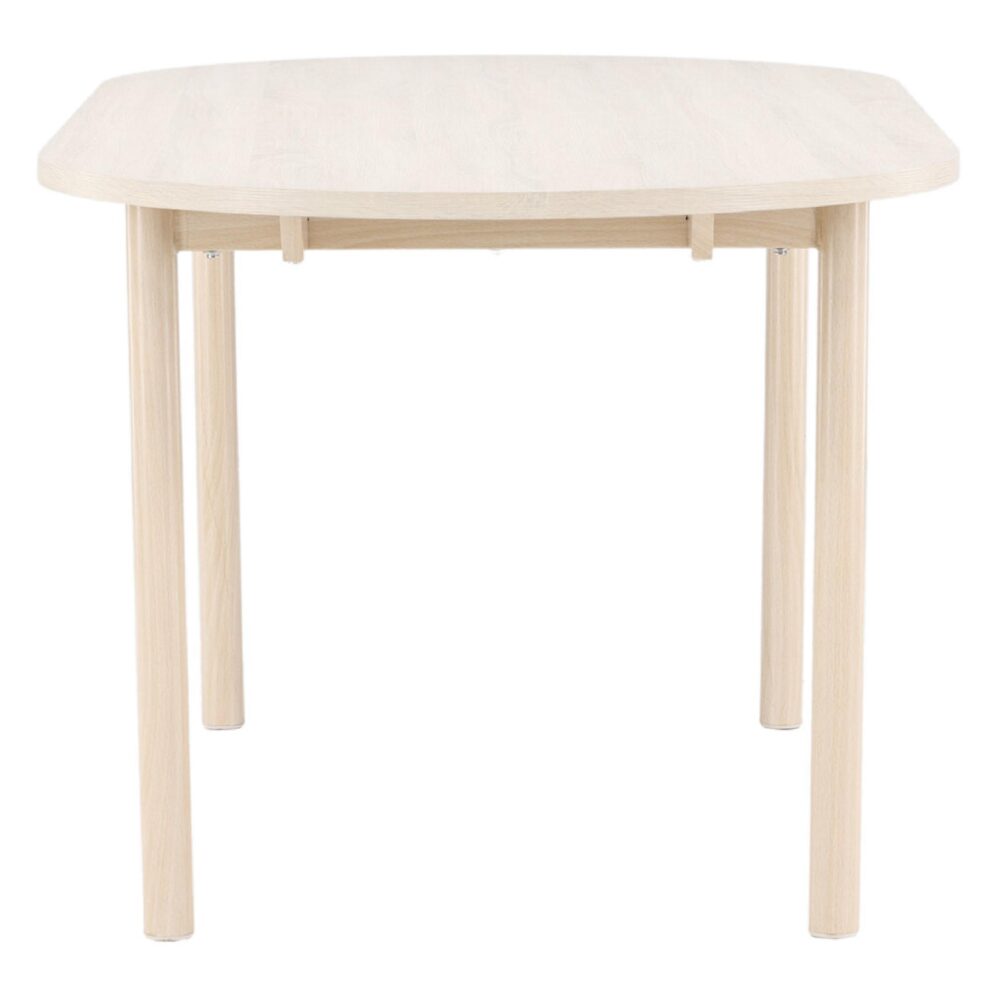 rechthoekige whitewash eettafel 180x90 afbeelding 7