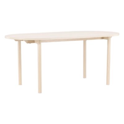 rechthoekige whitewash eettafel 180x90 afbeelding 3