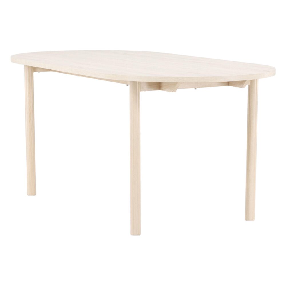 rechthoekige whitewash eettafel 180x90 afbeelding 5