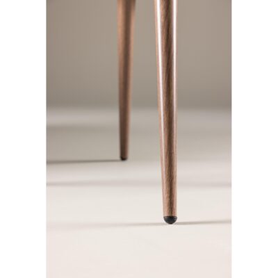 beige velvet eetkamerstoelen set van 2 Nest of Nora afbeelding 10