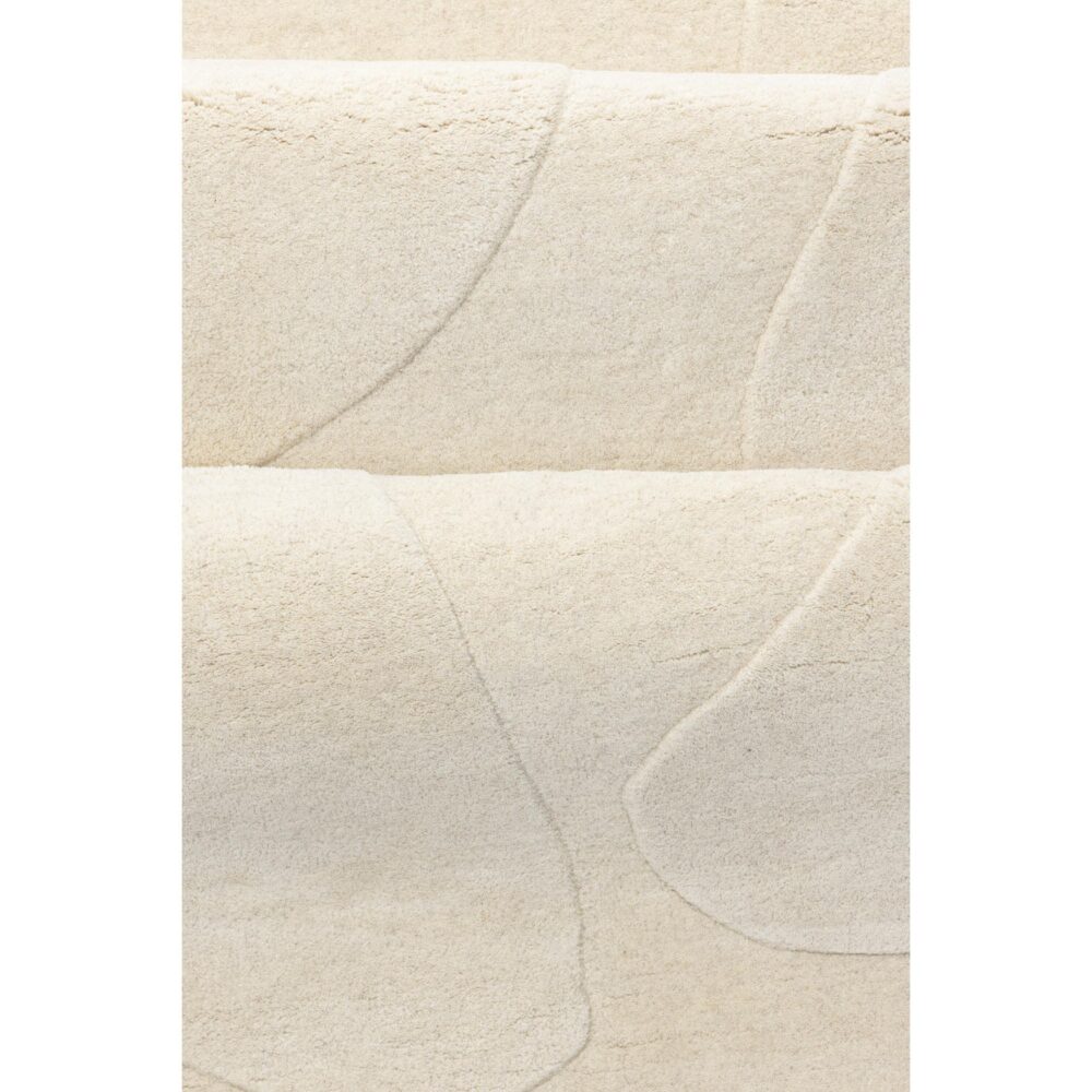 ovaal wit wollen vloerkleed 290x175 afbeelding 5