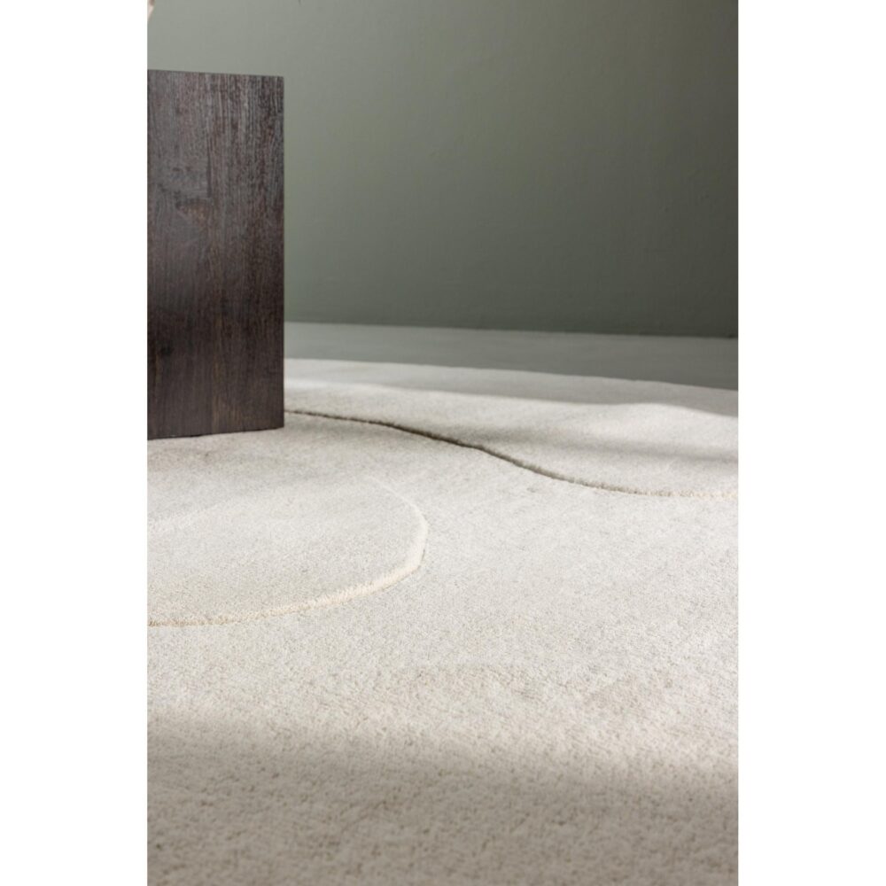 ovaal wit wollen vloerkleed 290x175 afbeelding 6