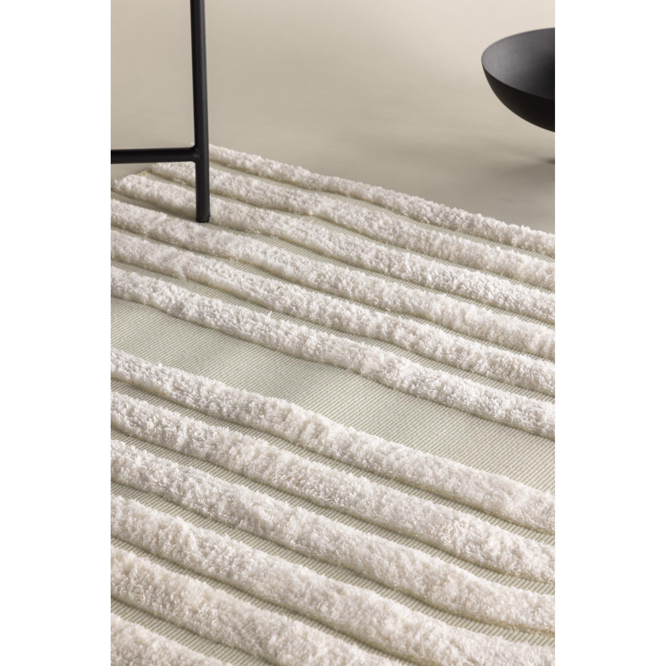 wit laagpolig vloerkleed 230x160 afbeelding 3