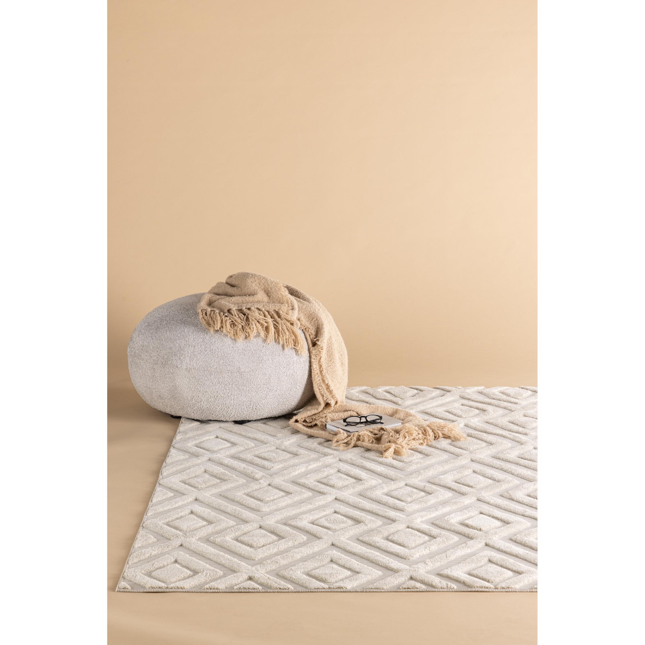 wit laagpolig vloerkleed 200x290 afbeelding 6