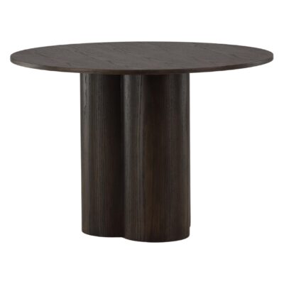 ronde eettafel 110 cm mocca afbeelding 1