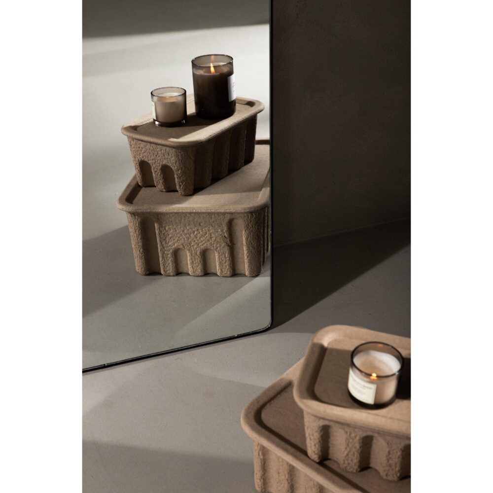 grote zwarte boogvormige wandspiegel afbeelding 6