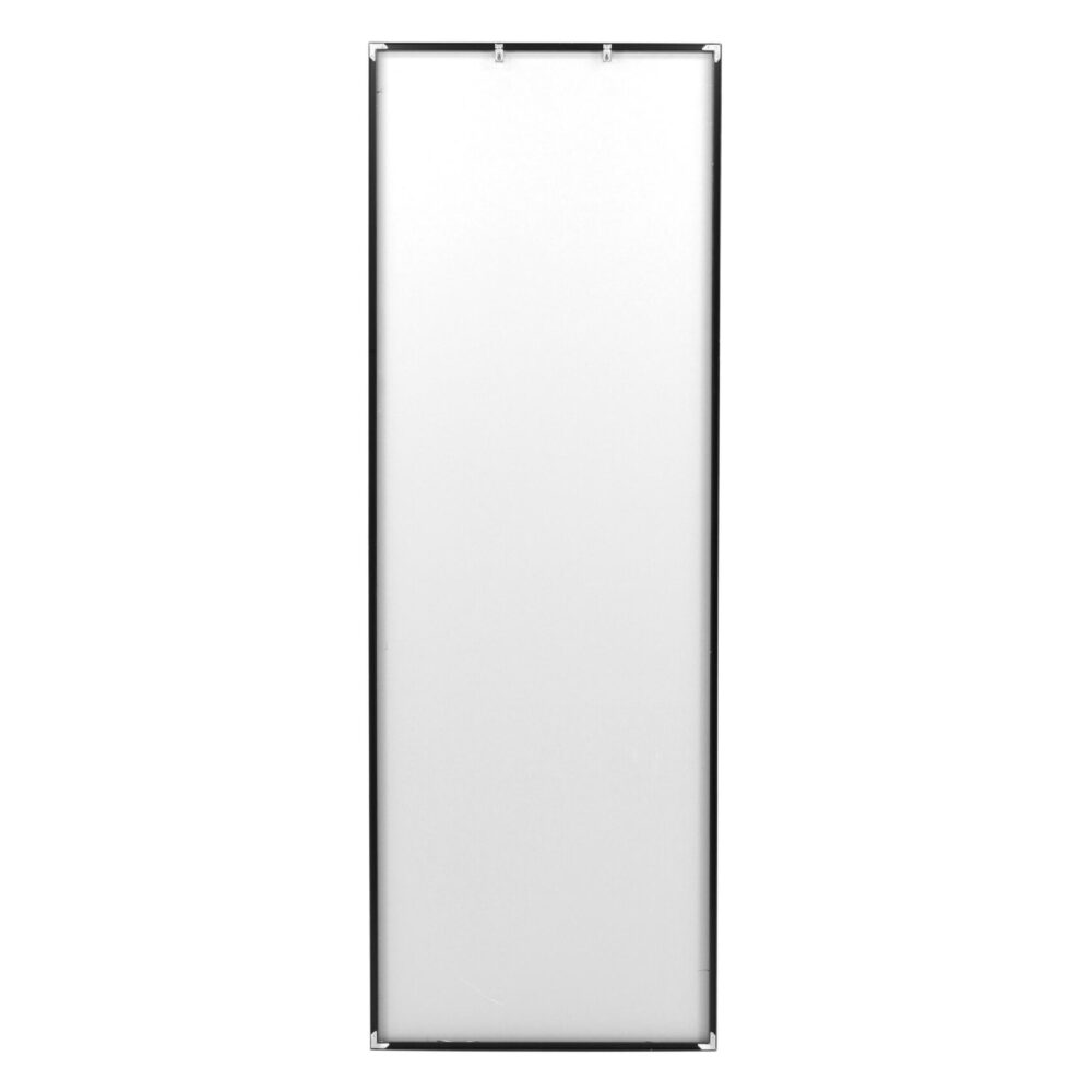 zwarte rechthoekige full body wandspiegel afbeelding 3