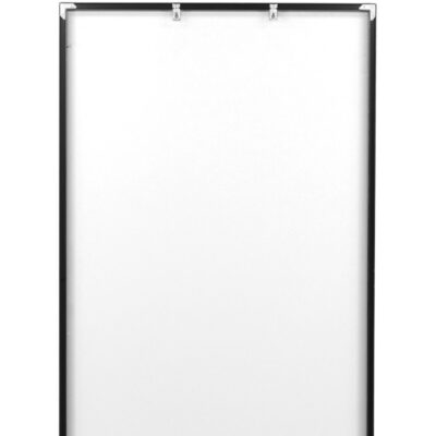 zwarte rechthoekige full body wandspiegel afbeelding 4