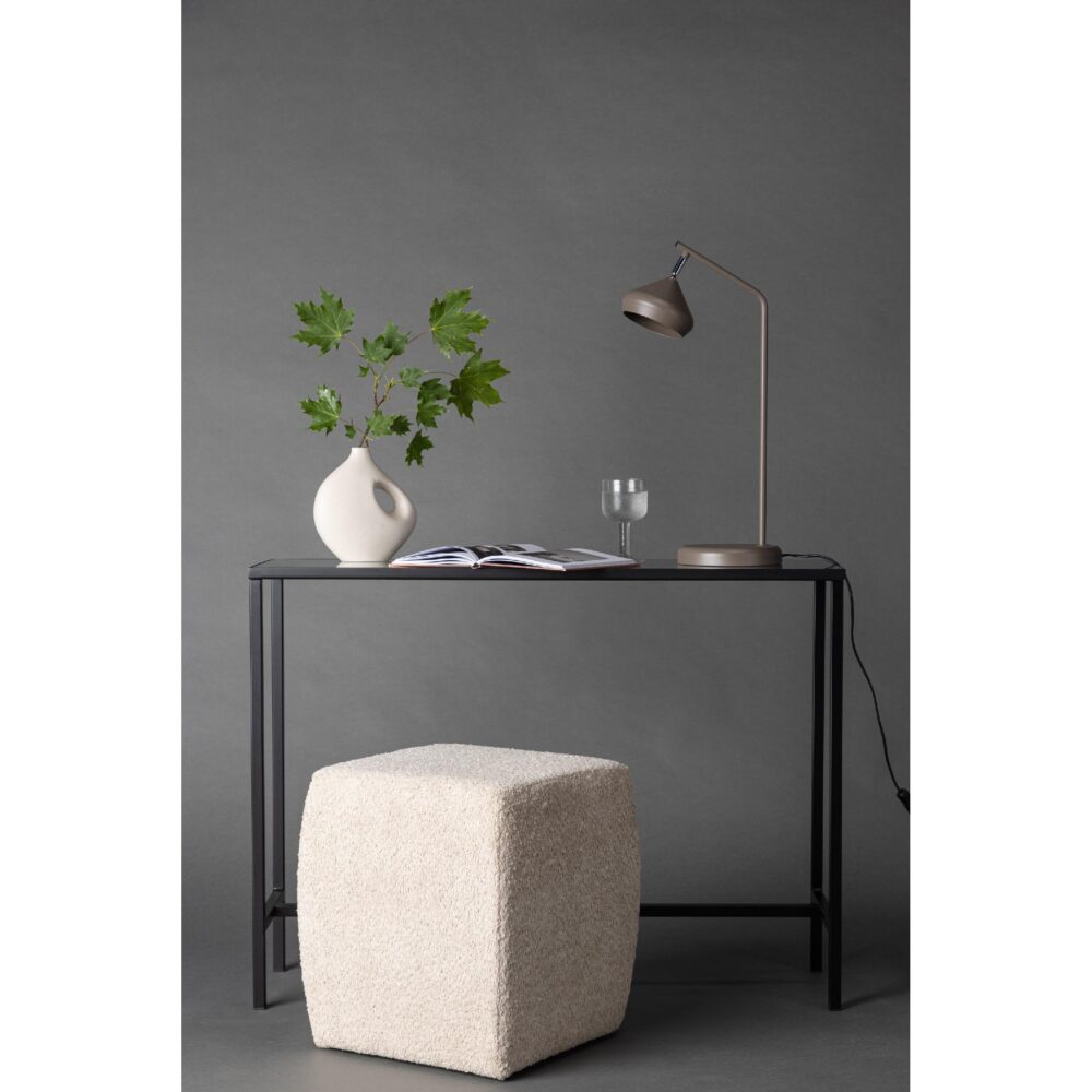 moderne mocca bruine tafellamp afbeelding 6