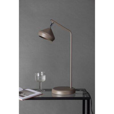 moderne mocca bruine tafellamp afbeelding 7