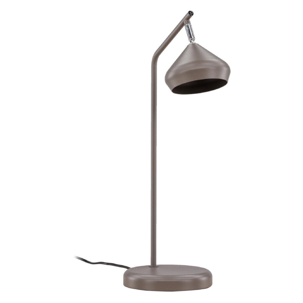 moderne mocca bruine tafellamp afbeelding 3