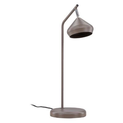 moderne mocca bruine tafellamp afbeelding 3