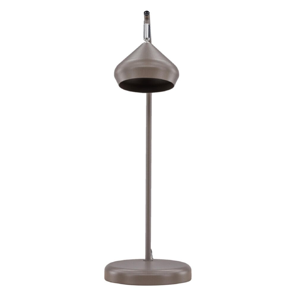 moderne mocca bruine tafellamp afbeelding 4