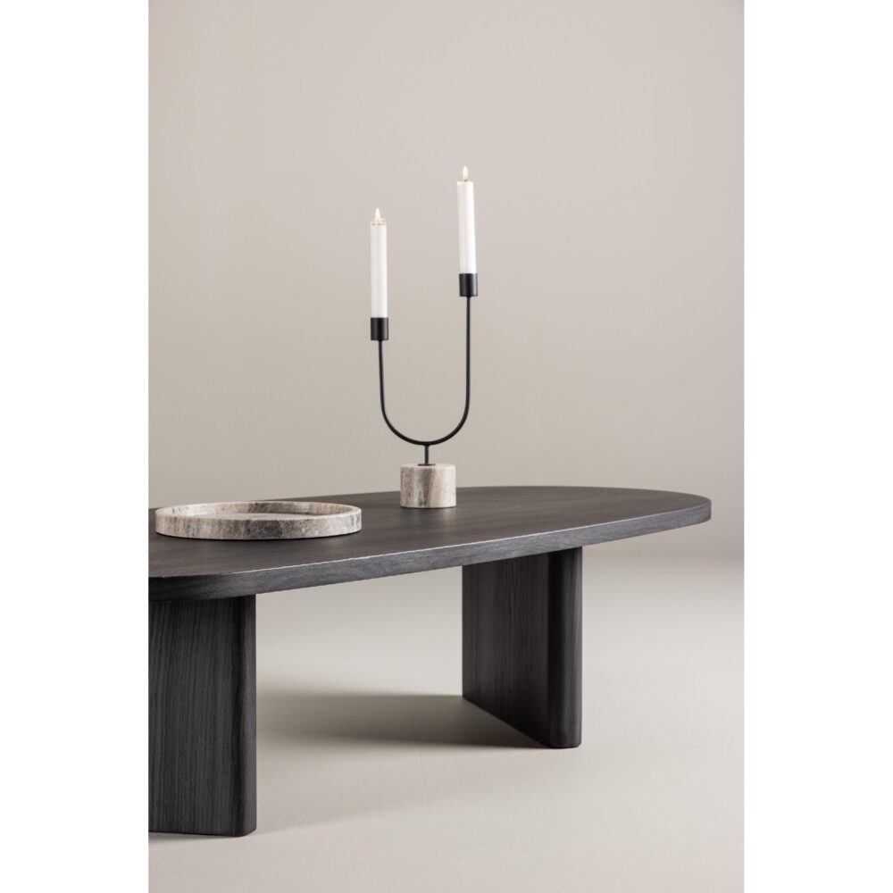 zwarte rechthoekige salontafel Eden 130x65 cm afbeelding 8