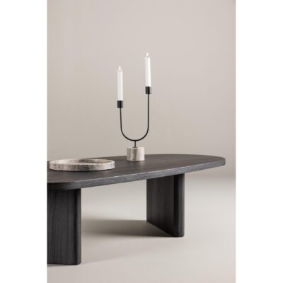 zwarte rechthoekige salontafel Eden 130x65 cm afbeelding 8