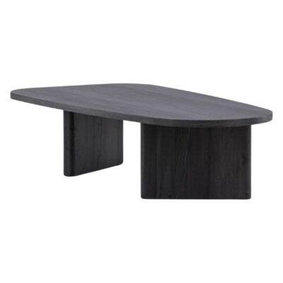 zwarte rechthoekige salontafel Eden 130x65 cm afbeelding 3