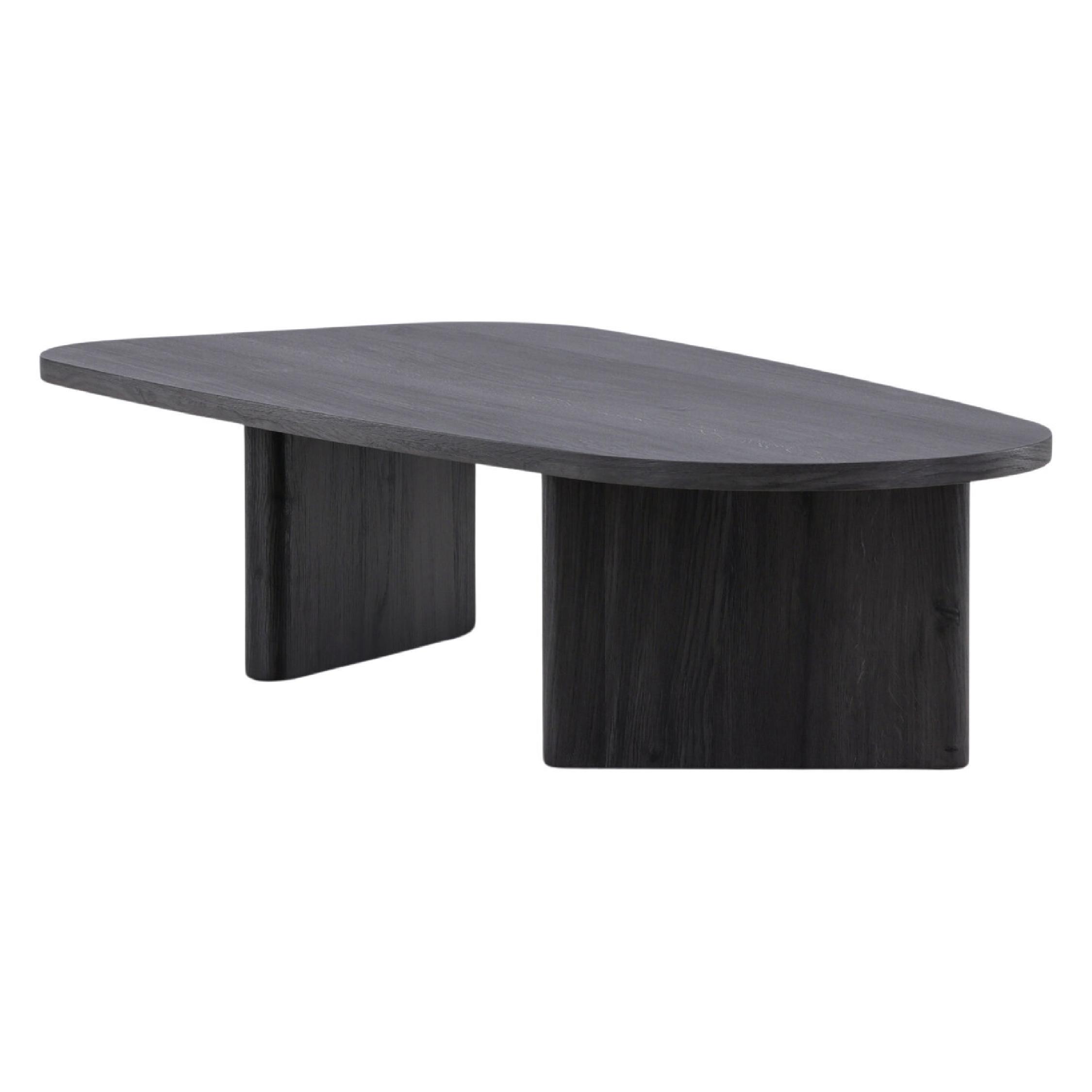 zwarte rechthoekige salontafel Eden 130x65 cm afbeelding 3