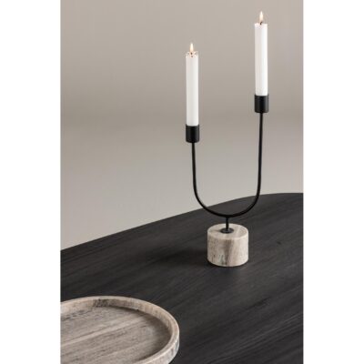 zwarte rechthoekige salontafel Eden 130x65 cm afbeelding 9