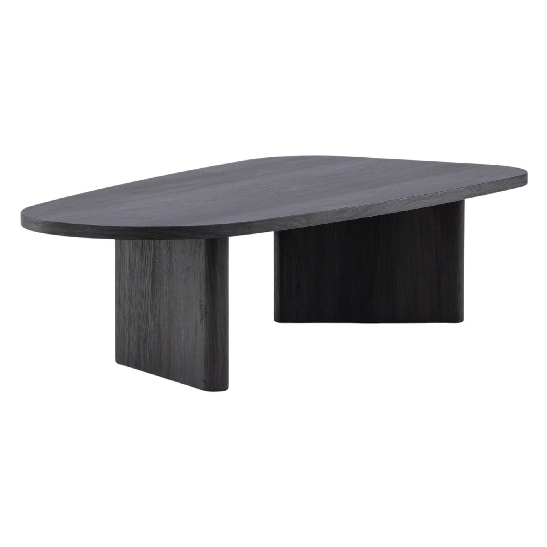 zwarte rechthoekige salontafel Eden 130x65 cm afbeelding 5