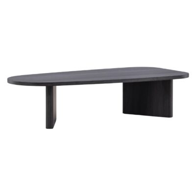 zwarte rechthoekige salontafel Eden 130x65 cm afbeelding 6