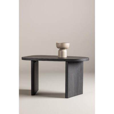 zwarte hoogglans bijzettafel Eden afbeelding 8