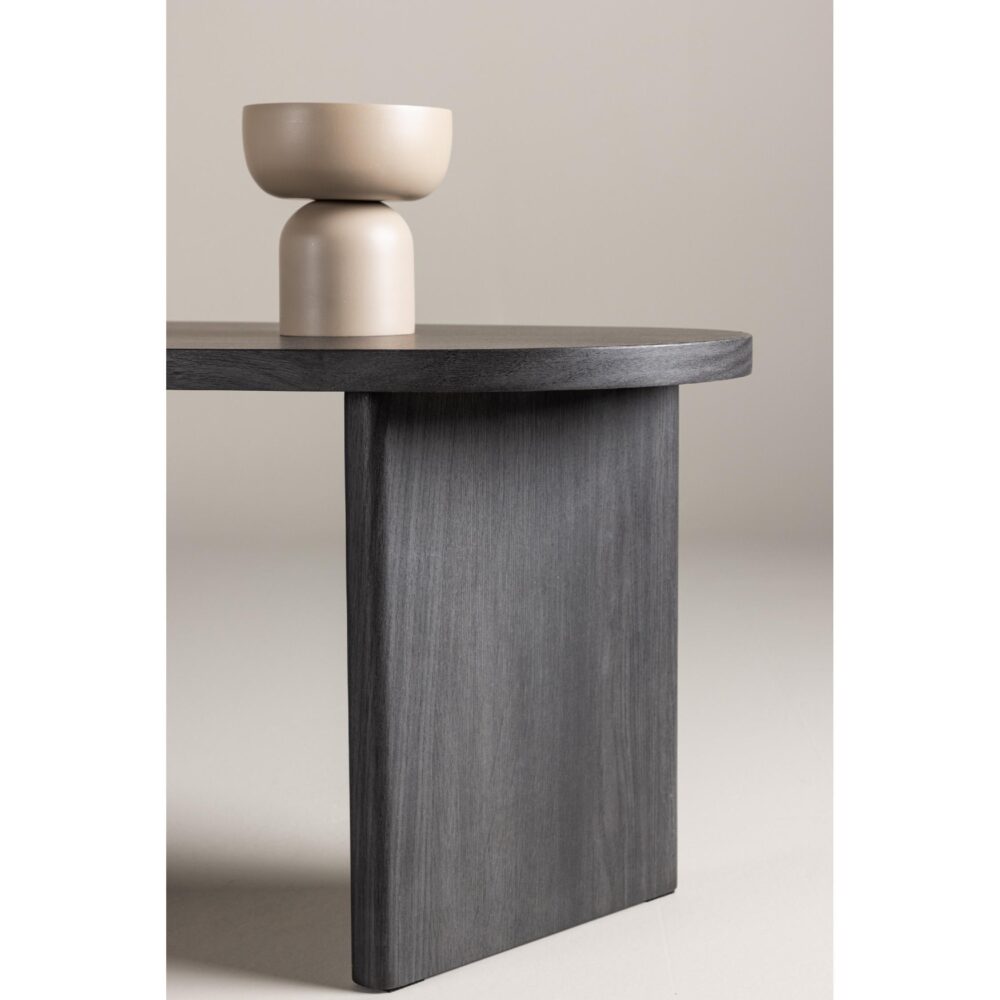 zwarte hoogglans bijzettafel Eden afbeelding 9