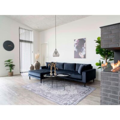 ronde glazen salontafel Nido zwart afbeelding 9