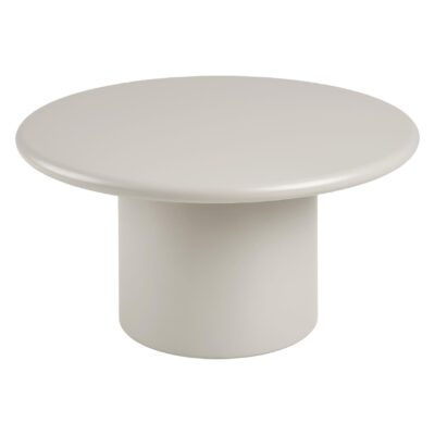 Inka ronde salontafel Ø80 offwhite sand afbeelding 1