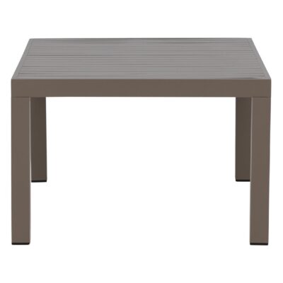 bruine aluminium tuin salontafel 70x120 afbeelding 4