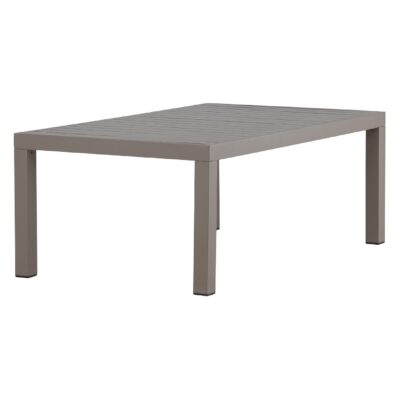 bruine aluminium tuin salontafel 70x120 afbeelding 5