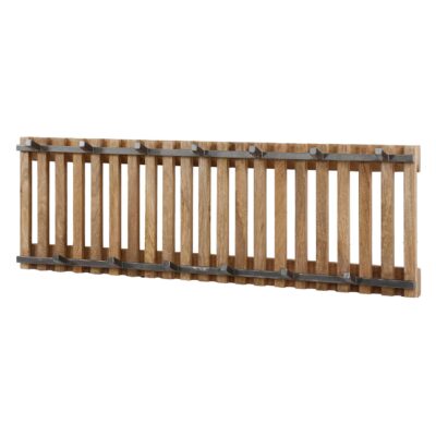 wandkapstok mangohout Milan afbeelding 1