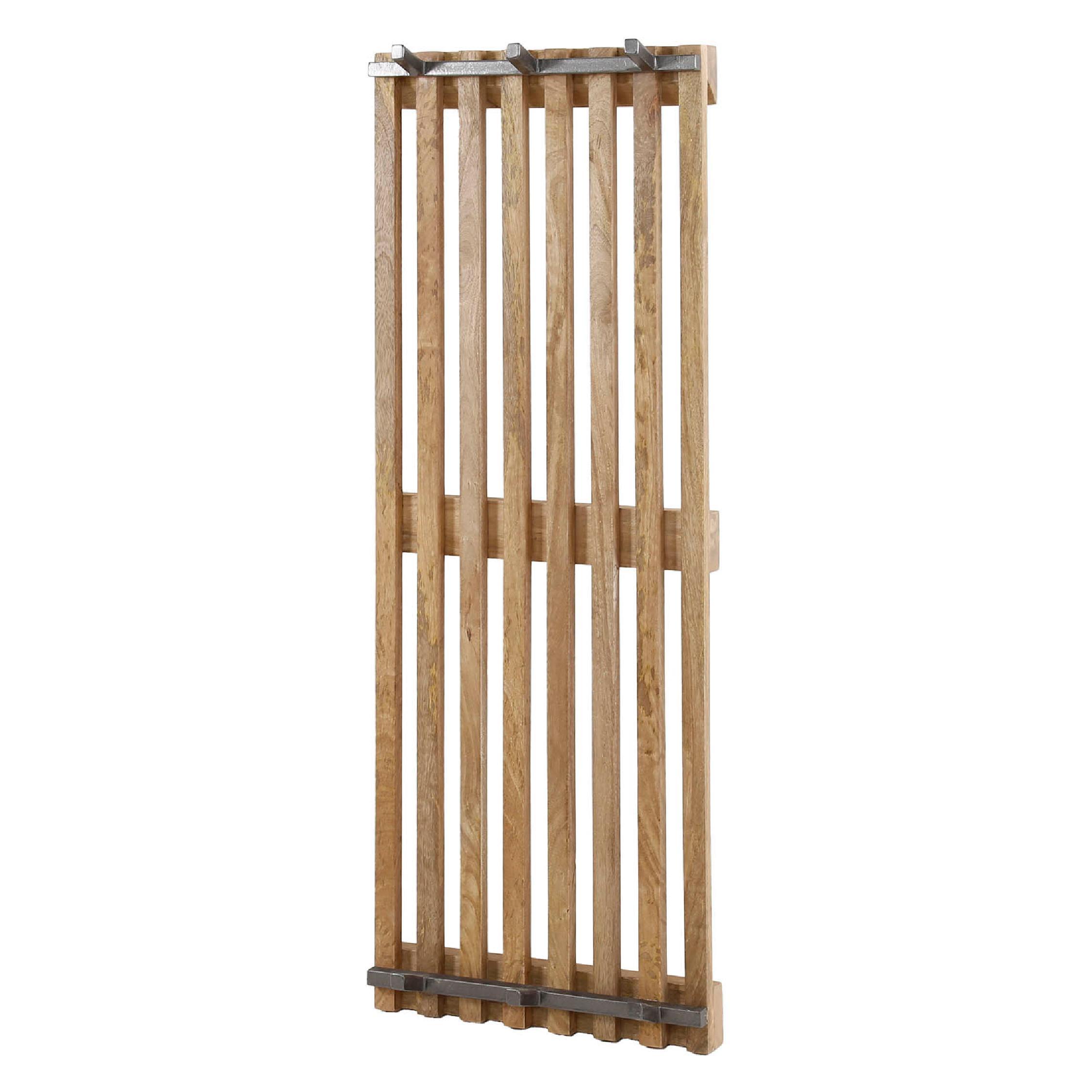 mangohouten wandkapstok Milan afbeelding 1