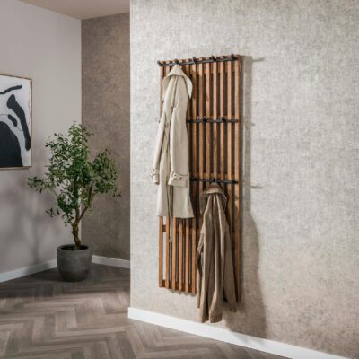 mangohouten wandkapstok Milan afbeelding 4