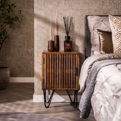 mangohouten nachtkastjes Milan afbeelding 5