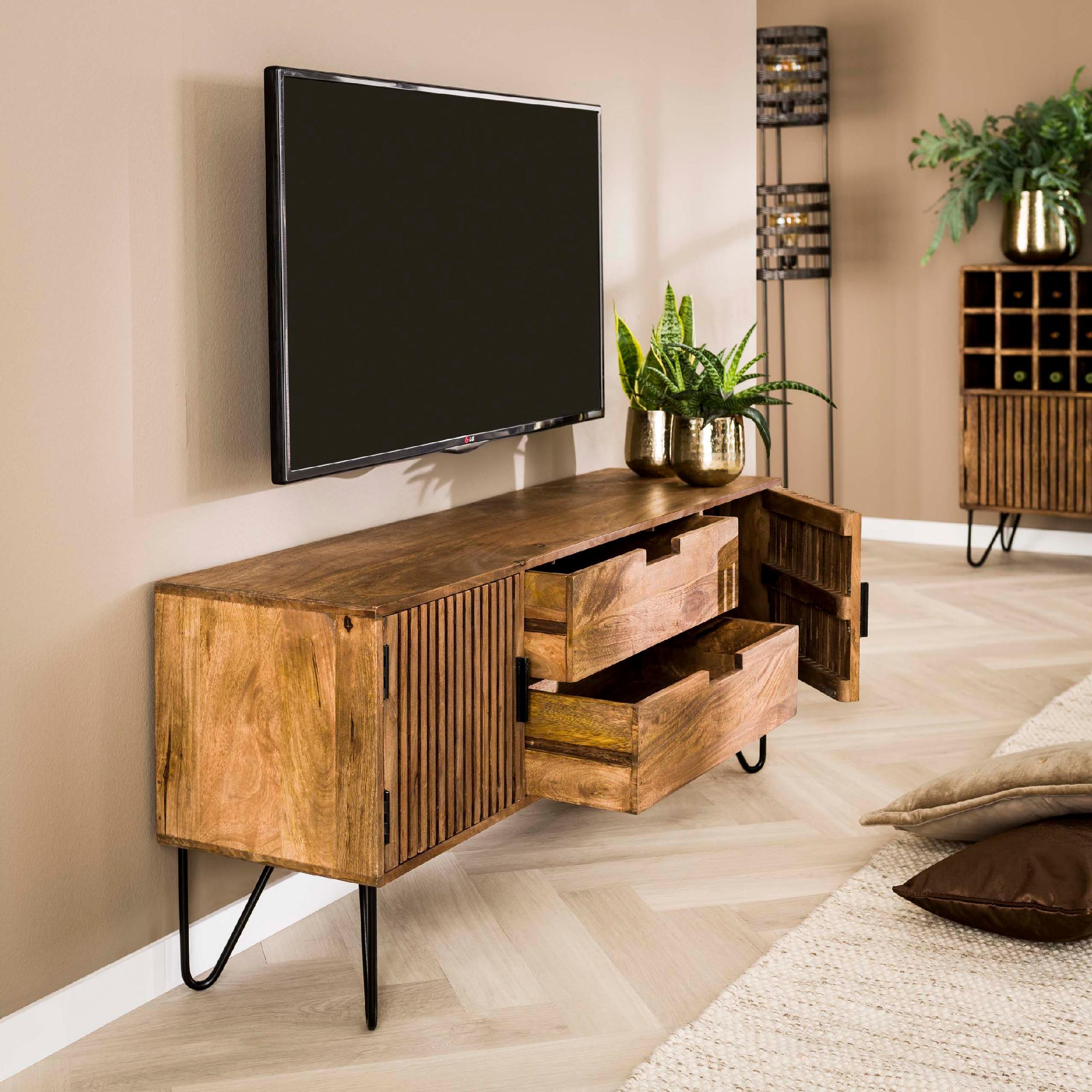 mangohouten tv meubel Milan afbeelding 8