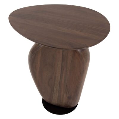 bijzettafel massief acaciahout bruin afbeelding 2