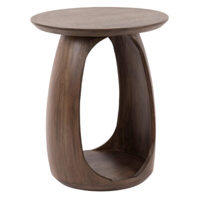 bijzettafel Alya acaciahout bruin afbeelding 1