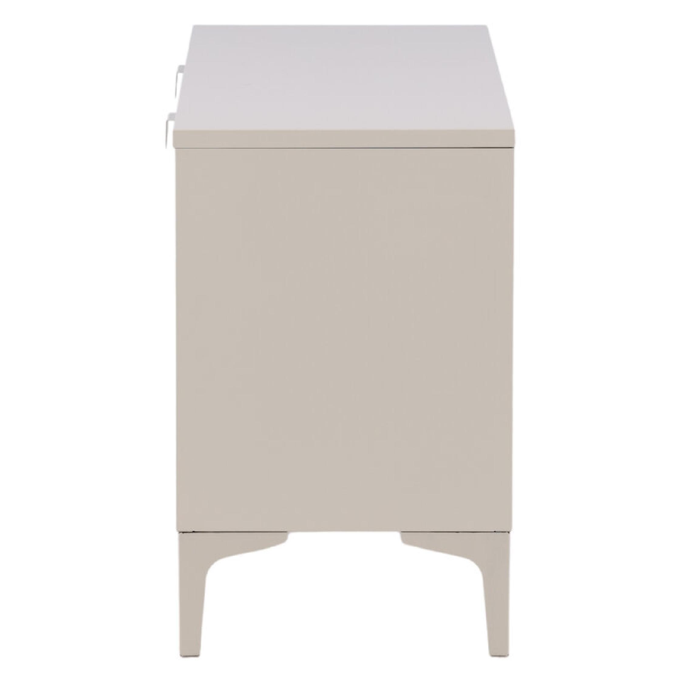 stalen beige tv meubel Fynn afbeelding 4