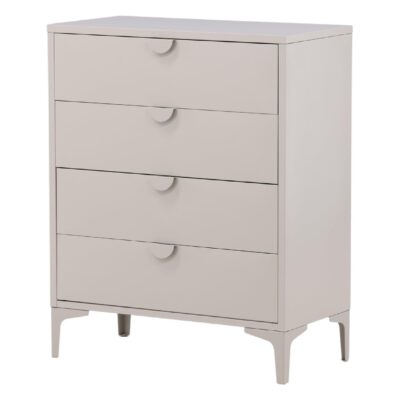 beige stalen ladekast Fynn met 4 lades afbeelding 2