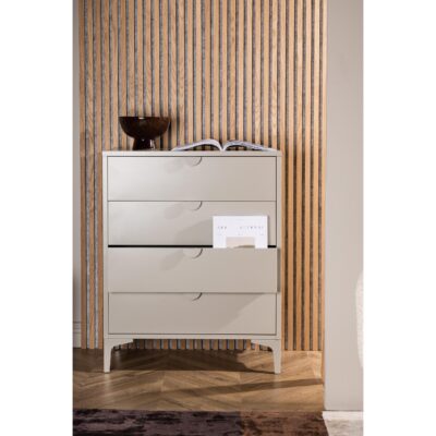 beige stalen ladekast Fynn met 4 lades afbeelding 10